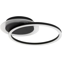 Rabalux Kerstin lampada da soffitto 2x24 W bianco-nero 71368