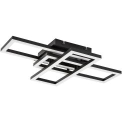 Rabalux Mereni lampada da soffitto 3x40 W bianco-nero 71394