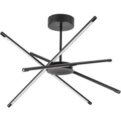 Rabalux Henli2 lampada da soffitto 4x40 W bianco-nero 71338