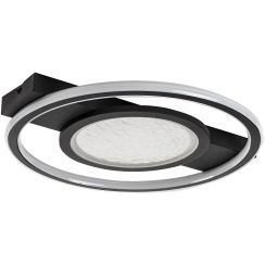 Rabalux Aranis lampada da soffitto 2x50 W bianco-nero 71377