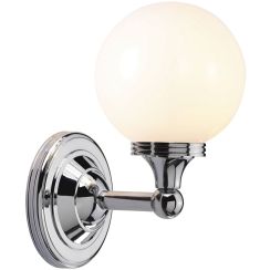Elstead Lighting Austen lampada da parete 1x3 W cromo BATH-AUSTEN4-PC