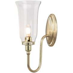 Elstead Lighting Blake lampada da parete 1x3 W ottone BATH-BLAKE2-PB