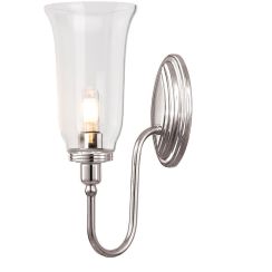 Elstead Lighting Blake lampada da parete 1x3 W nichel BATH-BLAKE2-PN