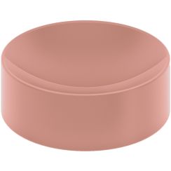 Clou Vale lavabo 22x22 cm rotonda da appoggio rosa opaca CL/03.40164