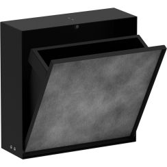 Hansgrohe XtraStoris Rock secchio della spazzatura 4 l nero 56089670