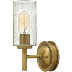 Elstead Lighting Collier lampada da parete 1x60 W ottone HK-COLLIER1