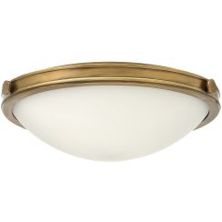 Elstead Lighting Collier plafoniera 3x40 W ottone HK-COLLIER-F-M