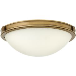 Elstead Lighting Collier plafoniera 2x40 W ottone HK-COLLIER-F-S