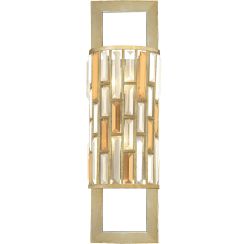 Elstead Lighting Gemma lampada da parete 2x60 W argento HK-GEMMA2-B-SL