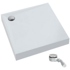 Schedpol Solido piatto doccia quadrato con sifone 90x90 cm bianco 3.1461