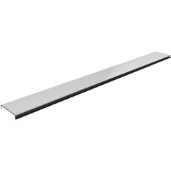 Schedpol Base Steel Range mascherina della canalina lineare 60 cm acciaio 10.050/DPSC