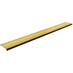 Schedpol Base Gold Brushed Range mascherina della canalina lineare 60 cm oro 10.050/DPZS
