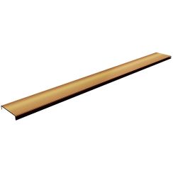 Schedpol Base Copper Brushed Range mascherina della canalina lineare 110 cm rame 10.058/DPMS