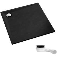 Schedpol Etrusco piatto doccia quadrato 90x90 cm nero 3.461/C/ST