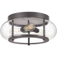 Elstead Lighting Trilogy plafoniera 3x40 W marrone QZ-TRILOGY-FM-OZ