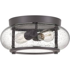 Elstead Lighting Trilogy plafoniera 2x40 W marrone QZ-TRILOGY-FS-OZ