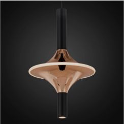 Altavola Design Spinoza lampada sospesa 1x12 W trasparente-oro LA120/P