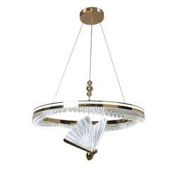 Light Prestige Marissa lampada sospesa 2x33 W oro LP-2515/1P Cristal GD
