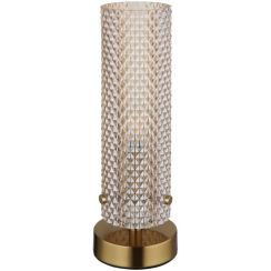 Globo Lighting Karolo lampada da tavolo 1x40 W oro -ambra 15775T
