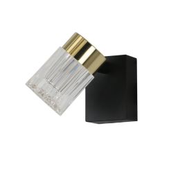 Light Prestige Erovia lampada da soffitto 1x6 W nero-oro LP-5923/1WS GD