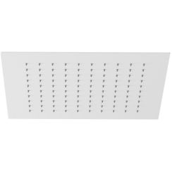 Kludi Asana soffione doccia 34x34 cm quadrata bianco 6940053-00