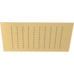 Kludi Asana soffione doccia 34x34 cm quadrata oro 69400N0-00