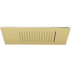 Kludi Asana soffione doccia 60x30 cm rettangolare oro 69450N0-00