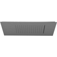 Kludi Asana soffione doccia 60x30 cm rettangolare nero 69450N2-00