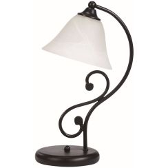 Rabalux Dorothea lampada da tavolo 1x40 W nero 7772