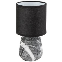 Rabalux Nalisa lampada da tavolo 1x40 W nero 74066
