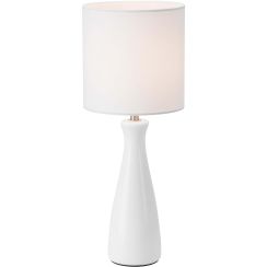 Markslöjd Birillo lampada da tavolo 1x60 W bianco 108904