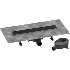 Hansgrohe RainDrain Go canalina lineare 50 cm nero 56270670