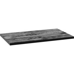 Defra Uni piano sopra armadietto 130x46 cm nero 125-F-13003