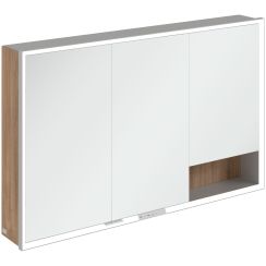 Villeroy & Boch My View+ armadietto 120x16.8x75 cm con specchio rovere A48112RH