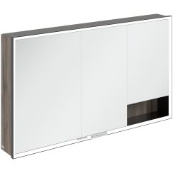 Villeroy & Boch My View+ armadietto 130x16.8x75 cm con specchio rovere B48113RK