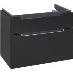 Villeroy & Boch Subway 2.0 armadietto 78.7x44.9x59 cm sottolavabo sospeso nero A91410VL
