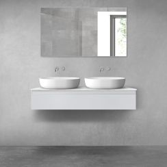Set armadietto Oltens Vernal 60012700, piano sopra armadietto Oltens Tera 63027990