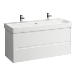 Laufen Base 2.0 armadietto 117x44.5x51.5 cm sottolavabo sospeso bianco H4113221082601