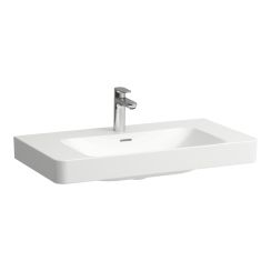 Laufen Pro X lavabo 85x46.5 cm rettangolare a parete-da mobile bianco opaca H8168677571041
