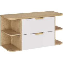Set armadietto Comad Aster White ASTER WHITE 82-60-46-2S, piano sopra armadietto Comad Ovalia Cremona OVALIA CREMONA 89-100-46 M, CREMONA UN 81-20-44 SM