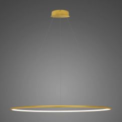Altavola Design Ledowe Okręgi lampada sospesa 1x45 W oro LA073/P_120_in_4k_gold_dimm