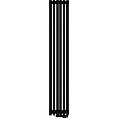 Radox Vertica Duo radiatore per ambienti 190x26.7 cm podłączenie inferiore nero RX-VRDBI.002T.190.26