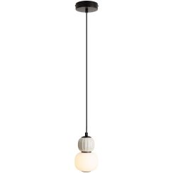 MaxLight Modern lampada sospesa 1x5 W grigio/cenere P0624