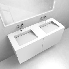 Set lavabo Oltens Stila 40205900, armadietto Oltens Lun 60035000 OLD