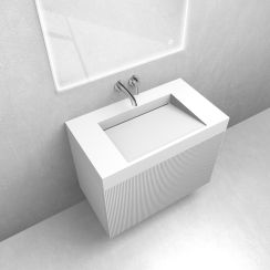 Set lavabo Oltens Stila 40001900, armadietto Oltens Lun 60028000