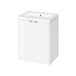 Cersanit Ovida lavabo con armadietto 60 cm bianco S4047-002