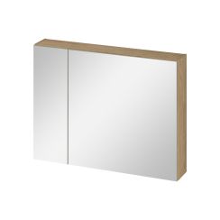 Cersanit Ovida armadietto 79.4x14.1x59.2 cm con specchio rovere S1058-016