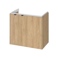Cersanit Ovida armadietto 79.4x45x70 cm sottolavabo sospeso rovere S1058-011