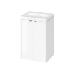 Cersanit Ovida lavabo con armadietto 50 cm bianco S4047-001