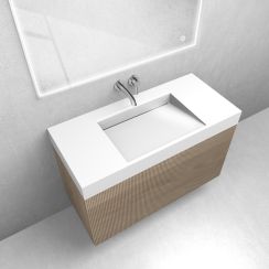 Set armadietto Oltens Lun 60029060, lavabo Oltens Stila 40003000